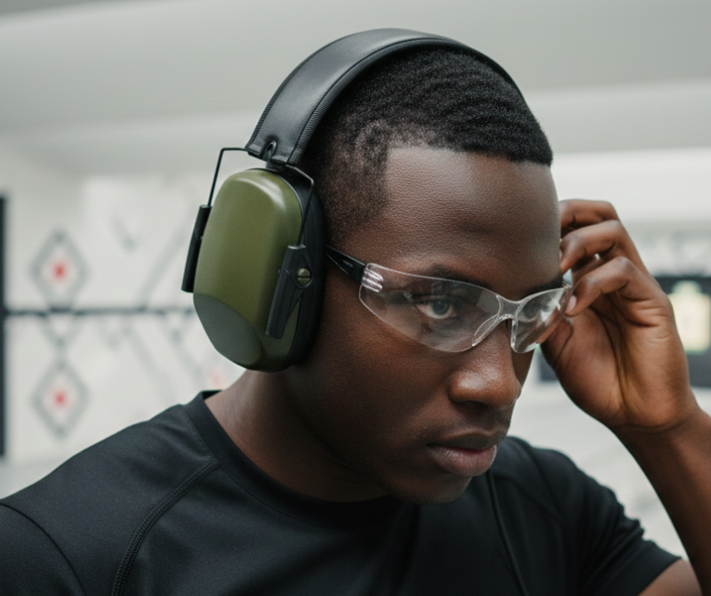 Protective Noise-Blocking Earmuffs